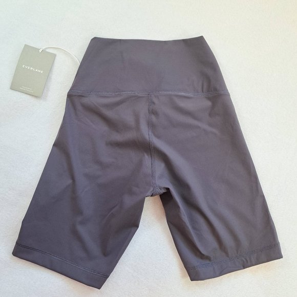NEW Everlane Athletic Wear The Perform Bike Short Biker Cycling Shorts Ink Grey - Picture 8 of 8
